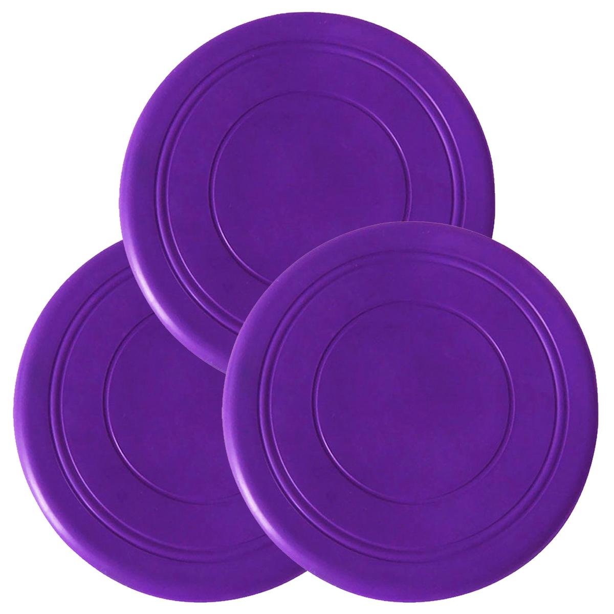 Frisbee De Largo Alcance Xtreamboom Mxypr-003 3 Piezas Morado