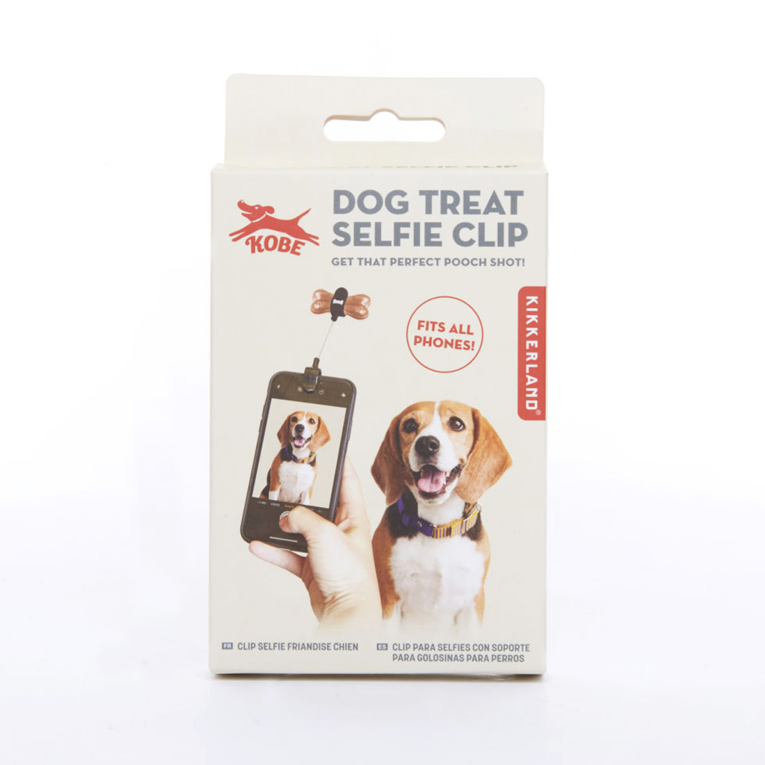 Foto 6 pulgar | Clip para selfies con golosina para perros Kikkerland DIG01