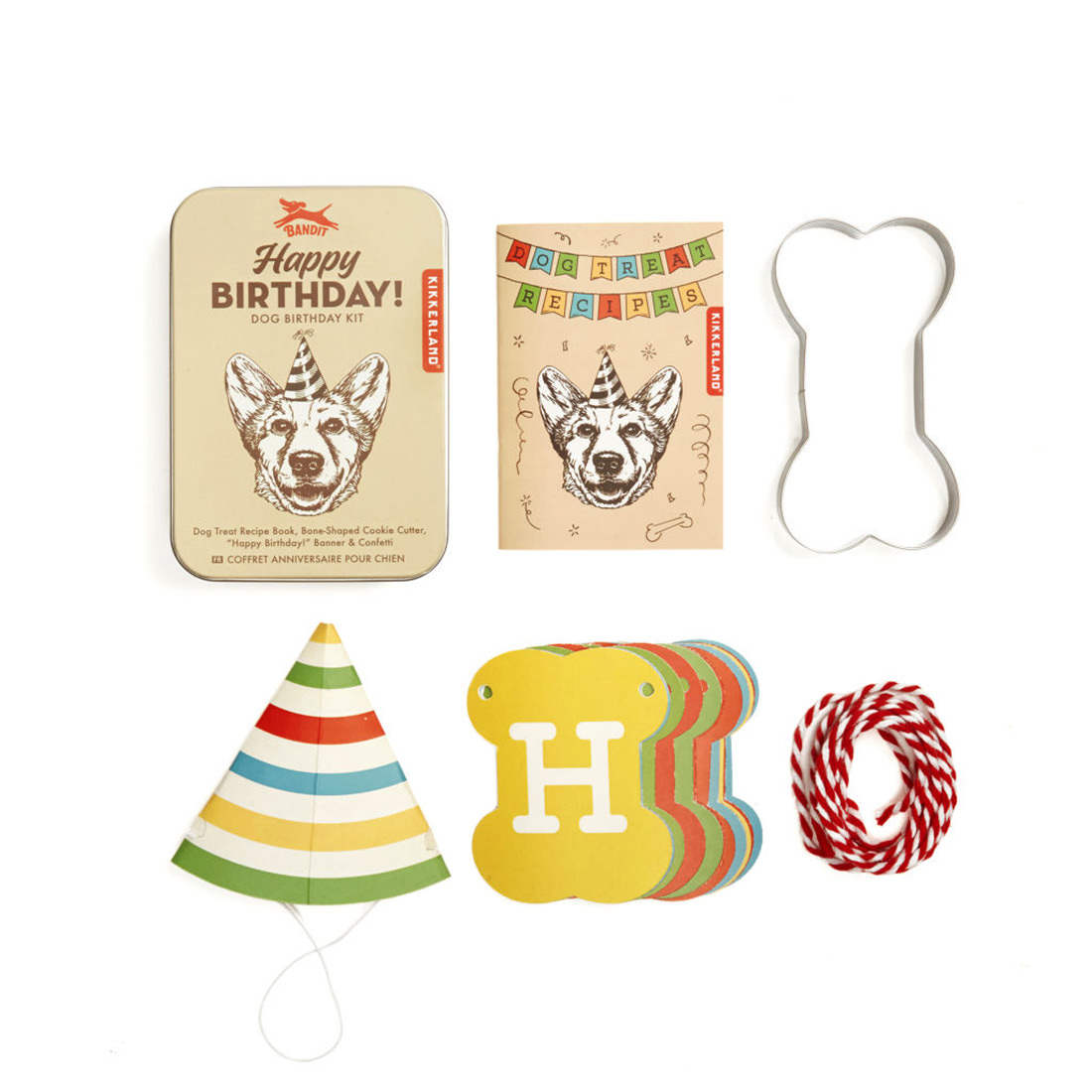 Foto 2 pulgar | Kit De Cumpleaños para Perro