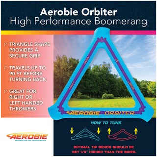 Foto 3 | Paquete Combinado De Anillos Voladores Aerobie Pro Ring, Orbiter Boomerang - Venta Internacional.