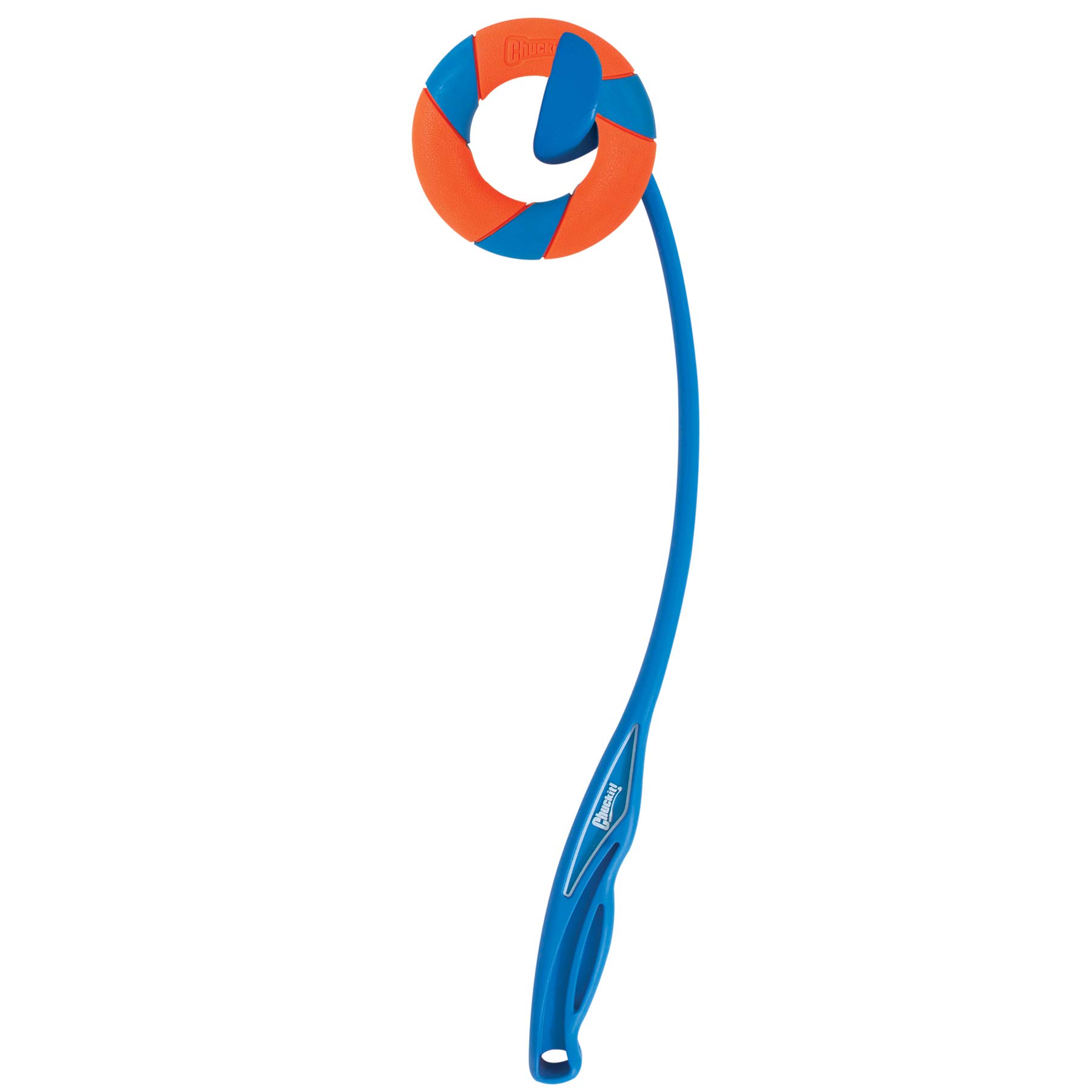 Set De Juguetes Para Perros Chuckit! Lanzador De Bolas Ring Chaser Con Bola De 4,5 Cm - Venta Internacional.