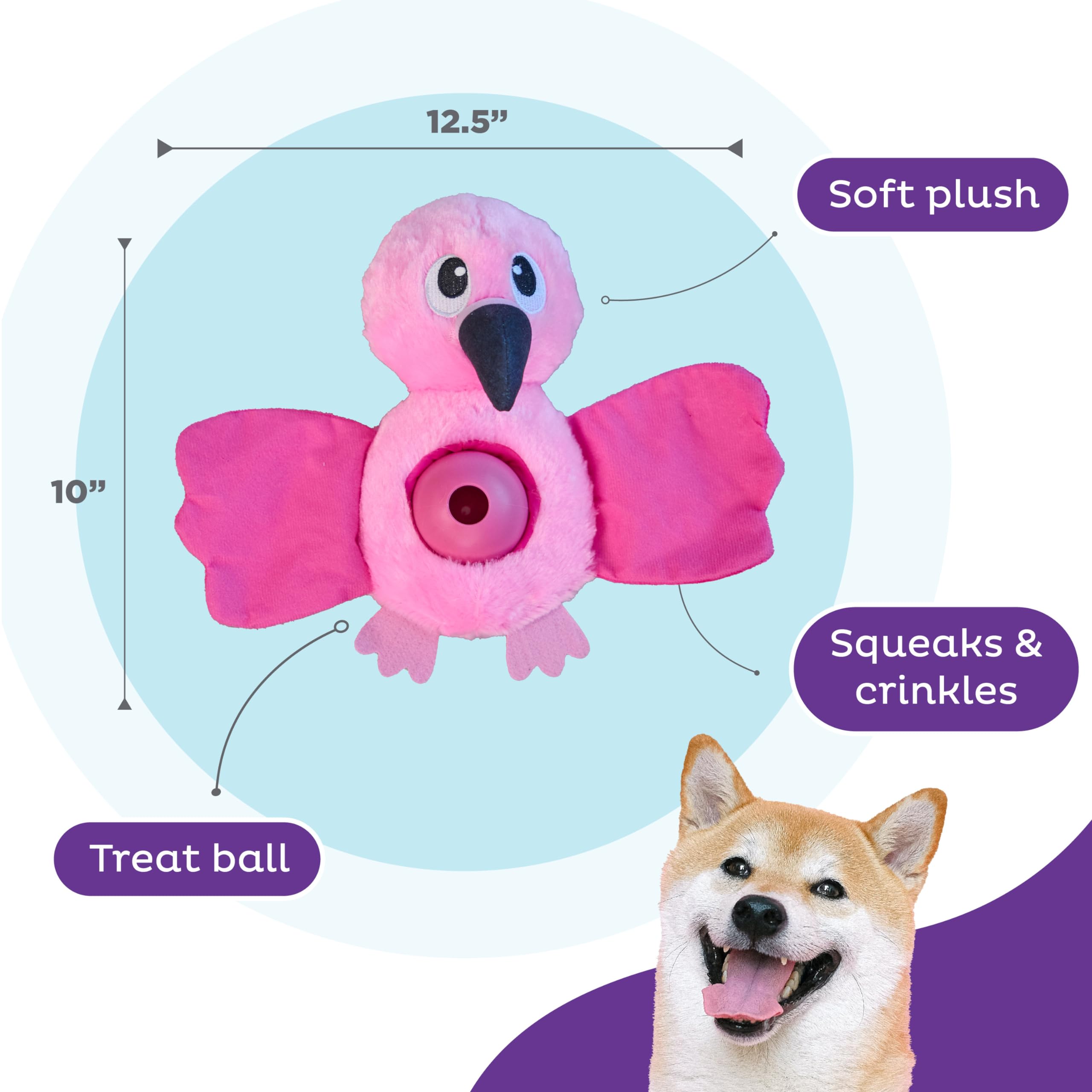Foto 4 pulgar | Puzzle De Peluche Para Perros Outward Hound Nina Ottosson Hide-ablez - Venta Internacional.