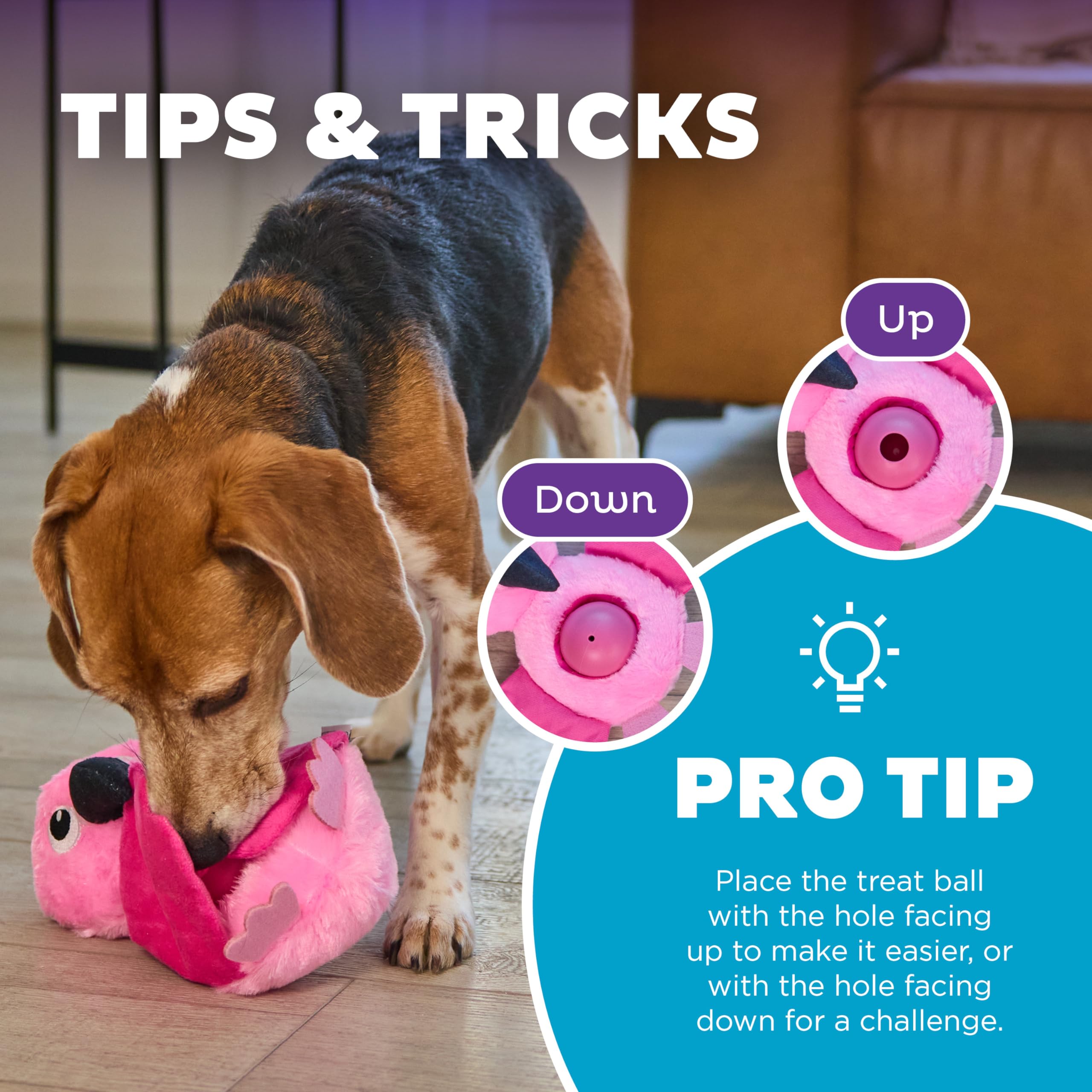 Foto 6 pulgar | Puzzle De Peluche Para Perros Outward Hound Nina Ottosson Hide-ablez - Venta Internacional.
