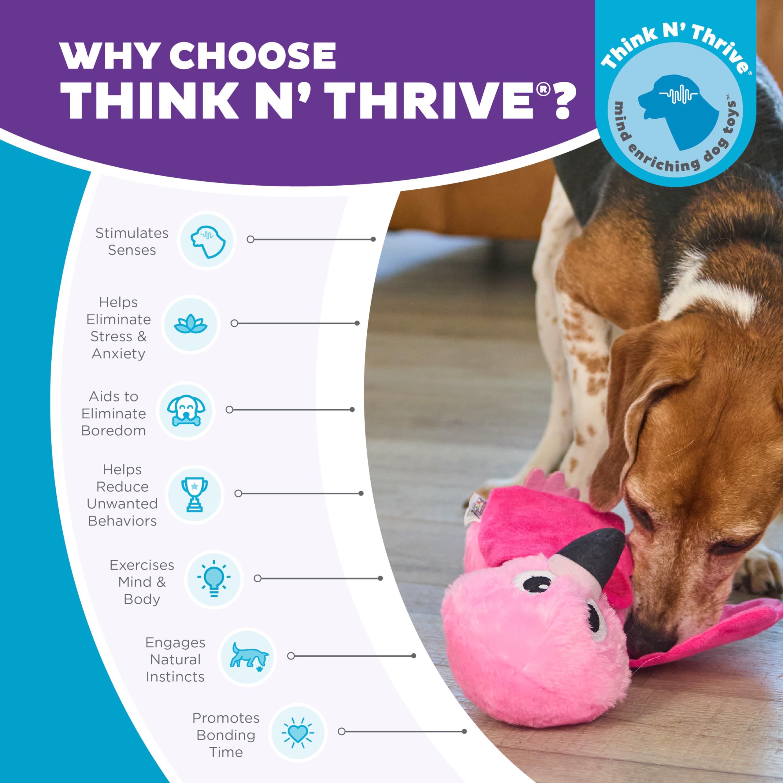 Foto 7 pulgar | Puzzle De Peluche Para Perros Outward Hound Nina Ottosson Hide-ablez - Venta Internacional.