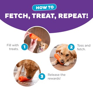 Foto 5 | Juguete Masticable Para Perros Outward Hound Foodies, Dispensador De Golosinas De Zanahoria - Venta Internacional.