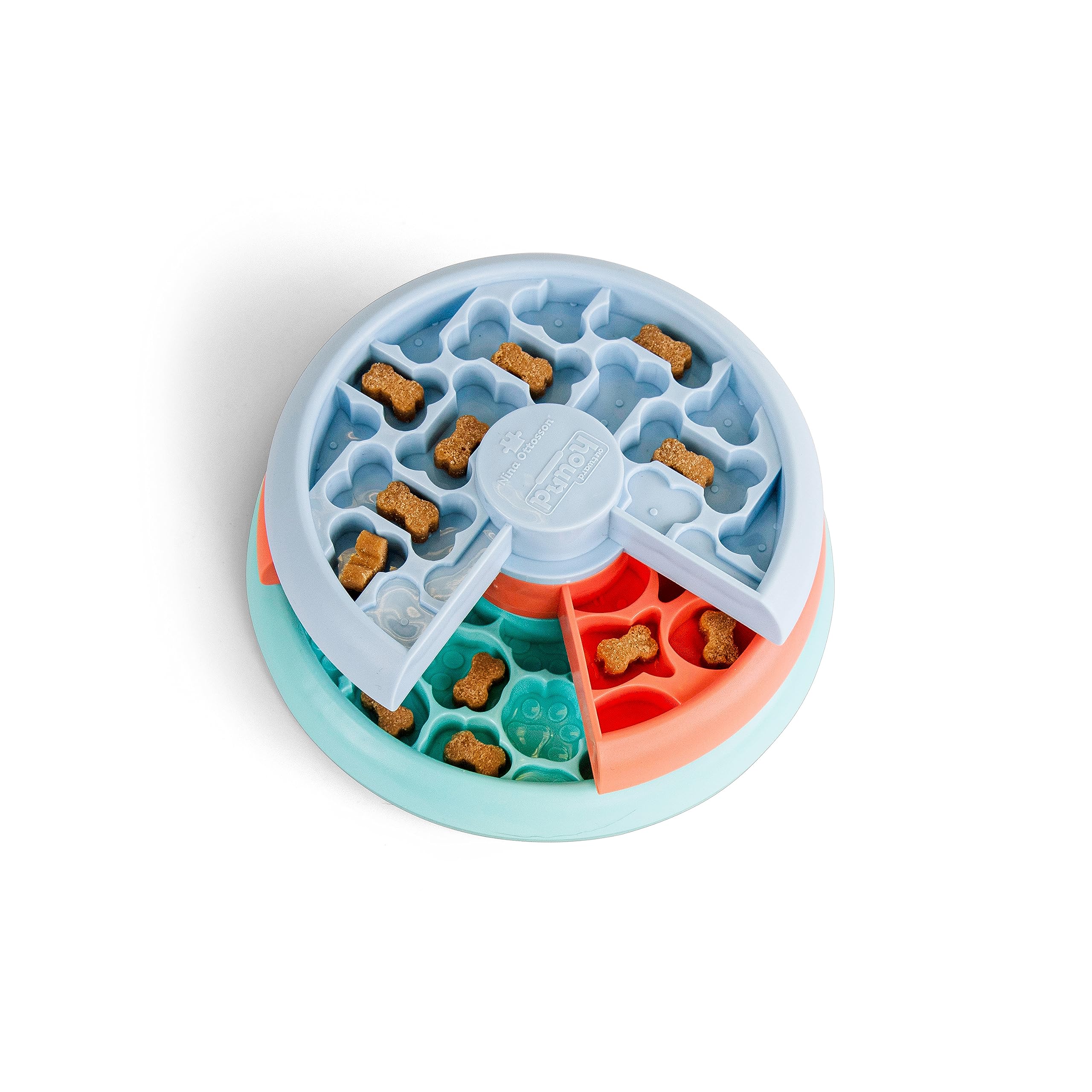 Juego Interactivo De Rompecabezas Para Perros Y Alimentador Lento Outward Hound - Venta Internacional.