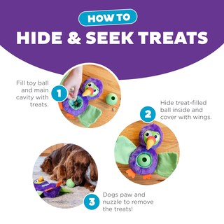 Foto 4 | Puzzle Interactivo Para Perros De Peluche Outward Hound Nina Ottosson - Venta Internacional.