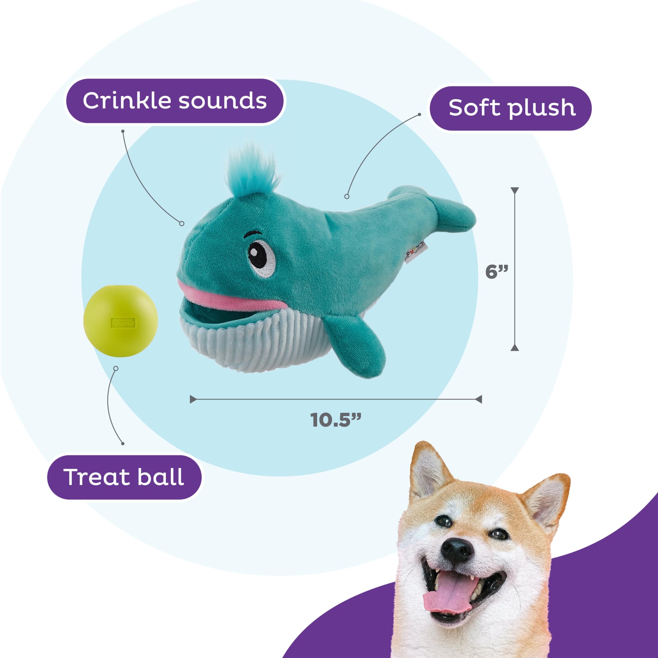 Foto 3 pulgar | Puzzle Interactivo Para Perros De Peluche Outward Hound Nina Ottosson - Venta Internacional.