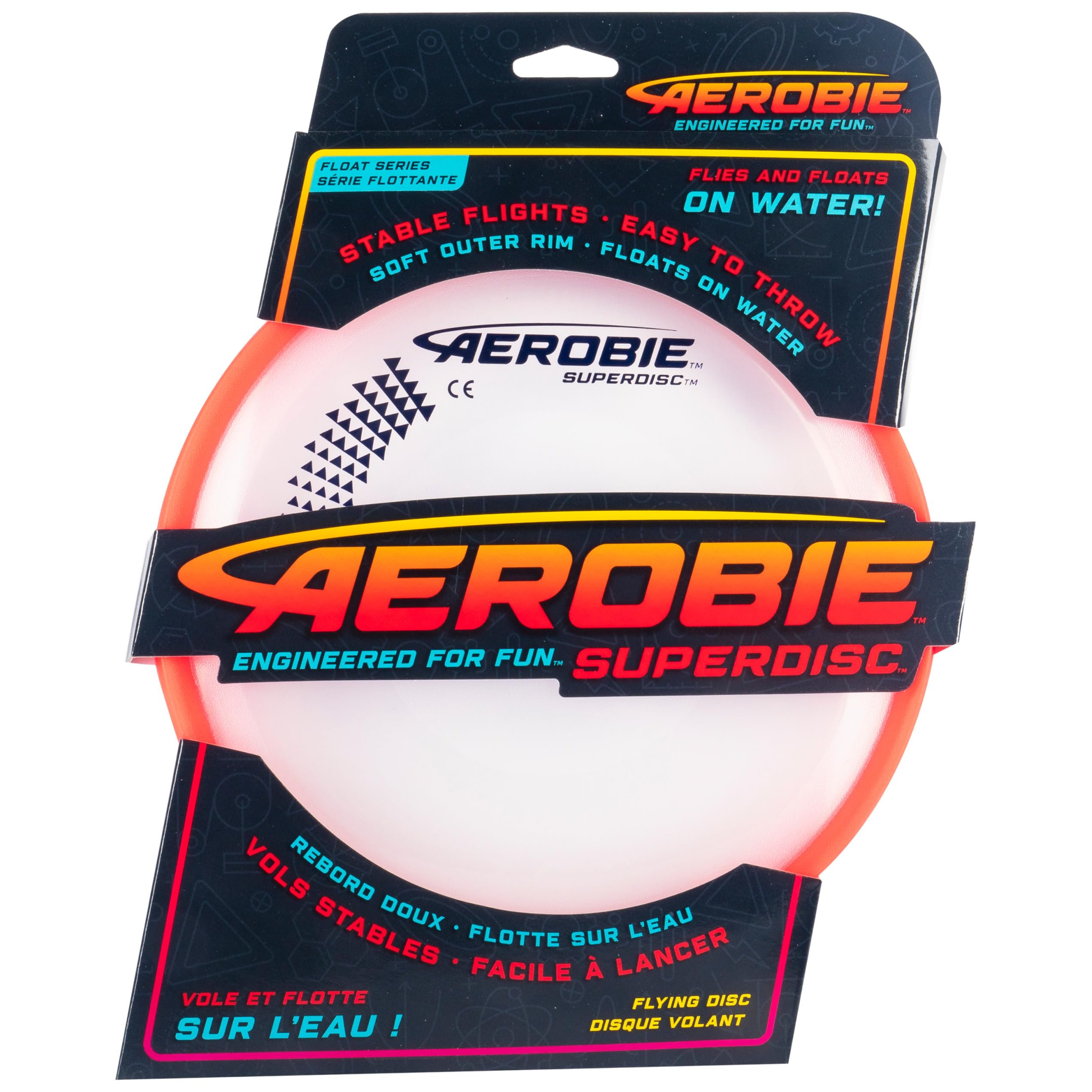 Foto 2 pulgar | Flying Disc Aerobie Superdisc Outdoor Rojo - Venta Internacional.