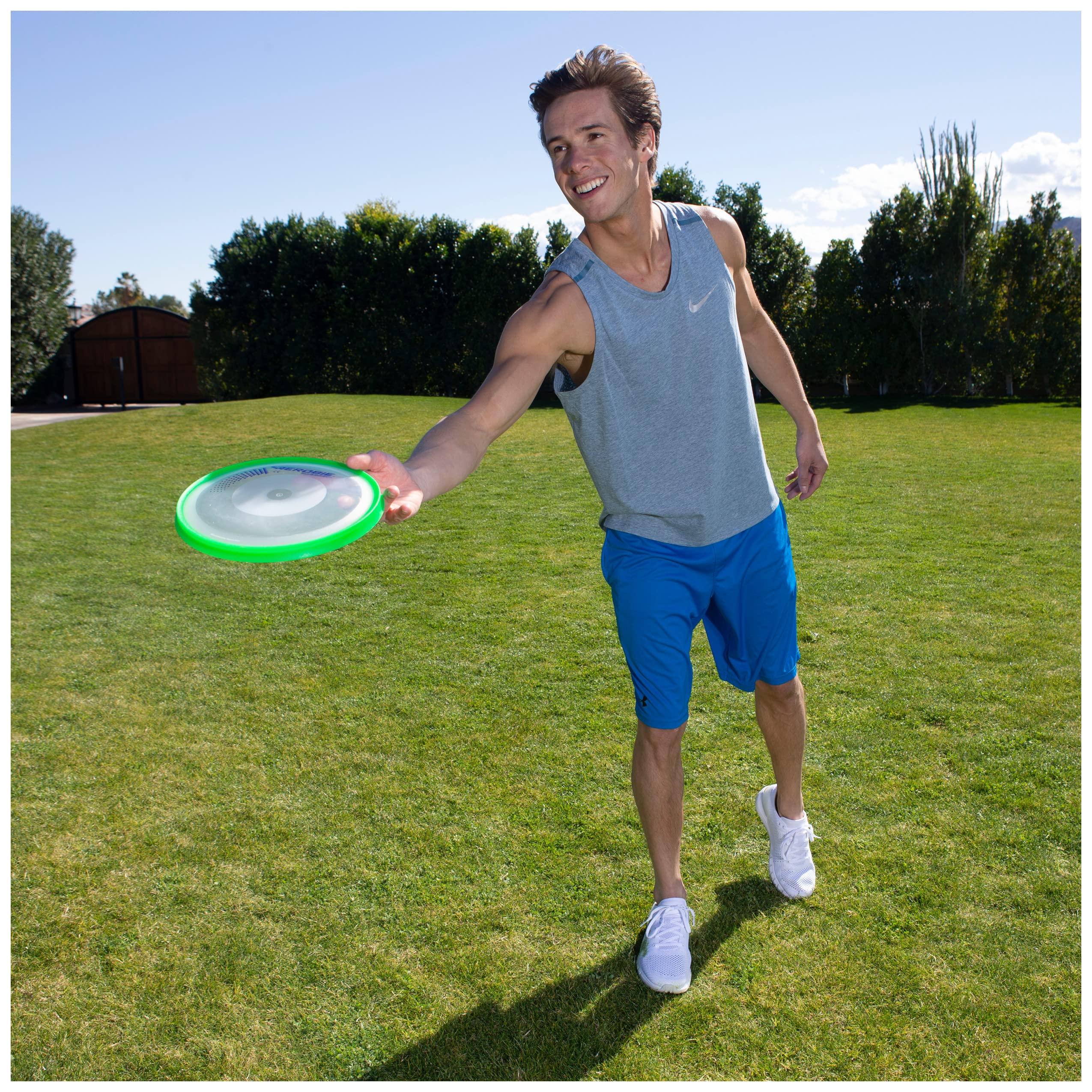 Foto 5 pulgar | Flying Disc Aerobie Superdisc Outdoor Rojo - Venta Internacional.