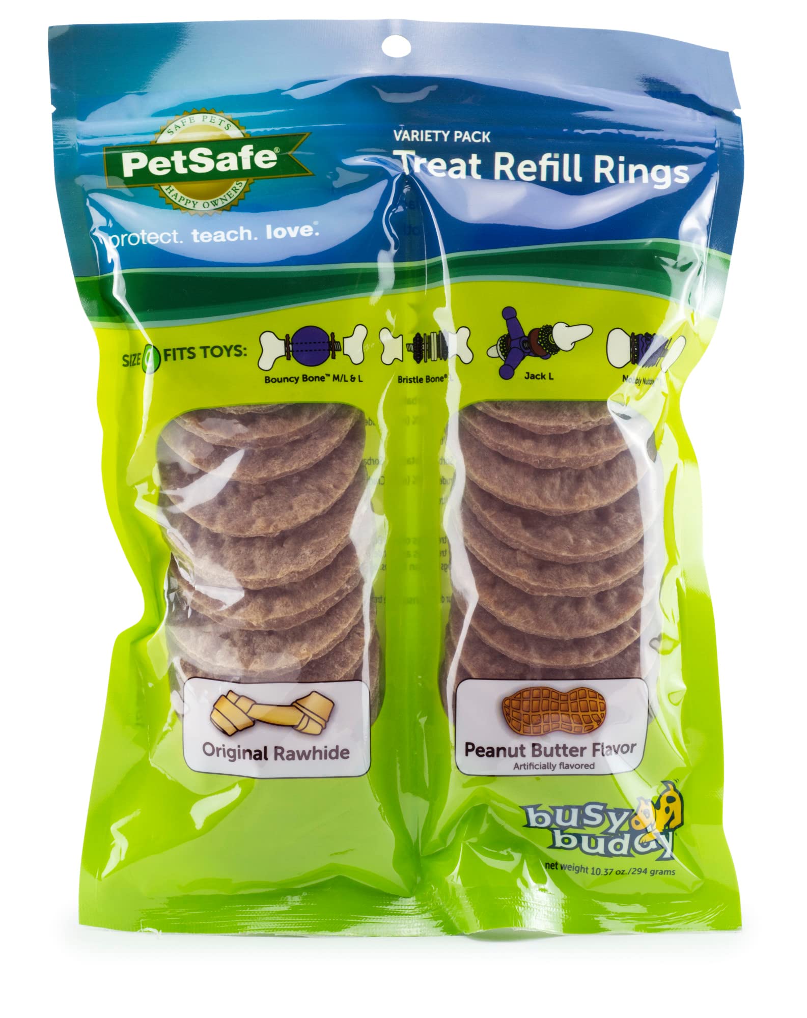 Foto 2 pulgar | Paquete Variado De Anillos Para Golosinas Para Perros Petsafe Busy Buddy, 24 Recambios - Venta Internacional.