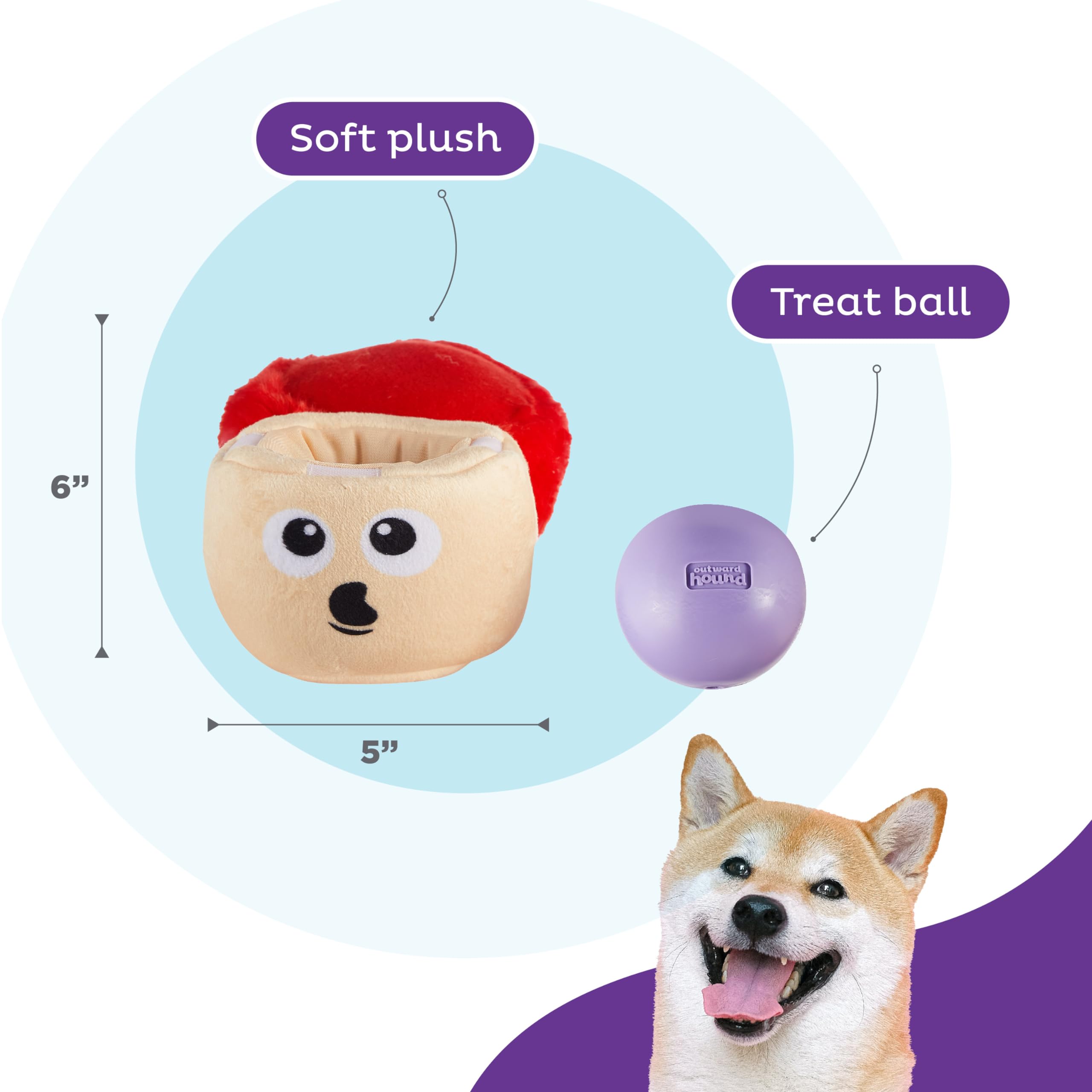 Foto 4 pulgar | Puzzle Interactivo Para Perros De Peluche Outward Hound Nina Ottosson - Venta Internacional.