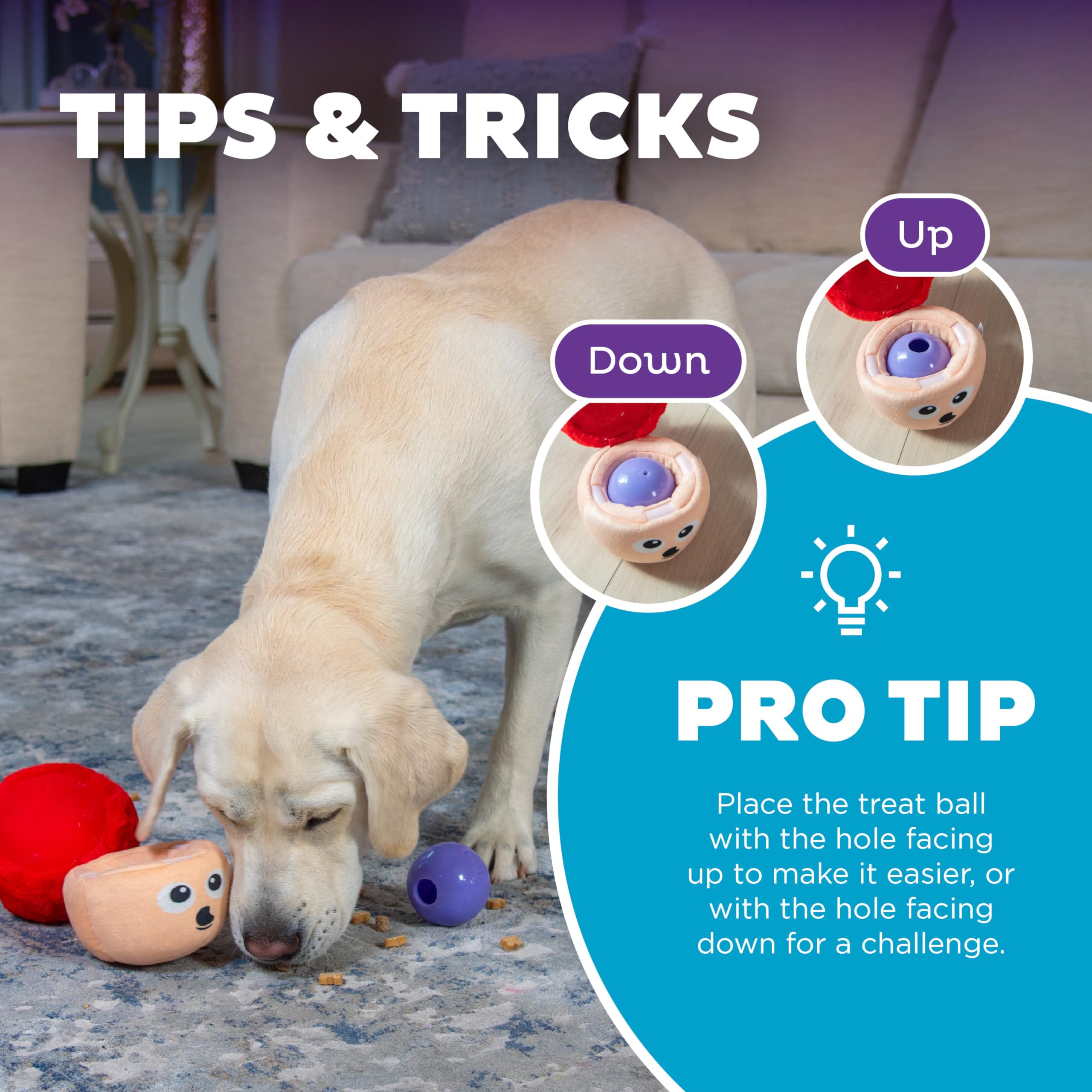 Foto 6 pulgar | Puzzle Interactivo Para Perros De Peluche Outward Hound Nina Ottosson - Venta Internacional.
