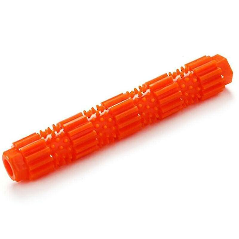 Dispensador De Golosinas Para La Dentición De Goma Naranja Huoguo, De Juguete Masticable Para Perros - Venta Interna