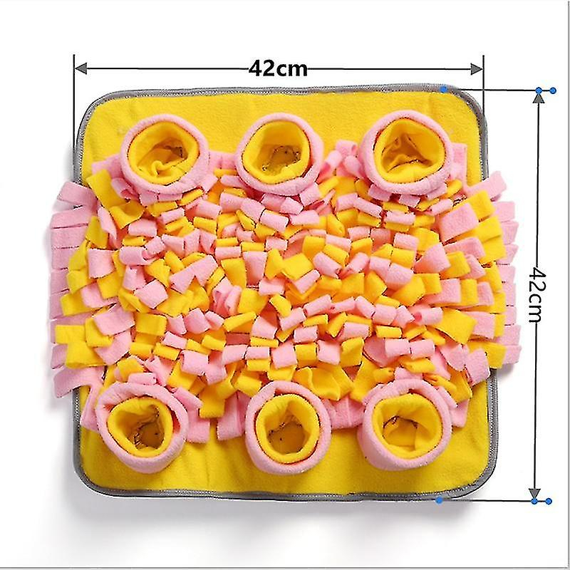 Foto 2 pulgar | Comedero De Dosificación Lenta Para Mascotas Huoguo Snuffle Mat - Venta Internacional.