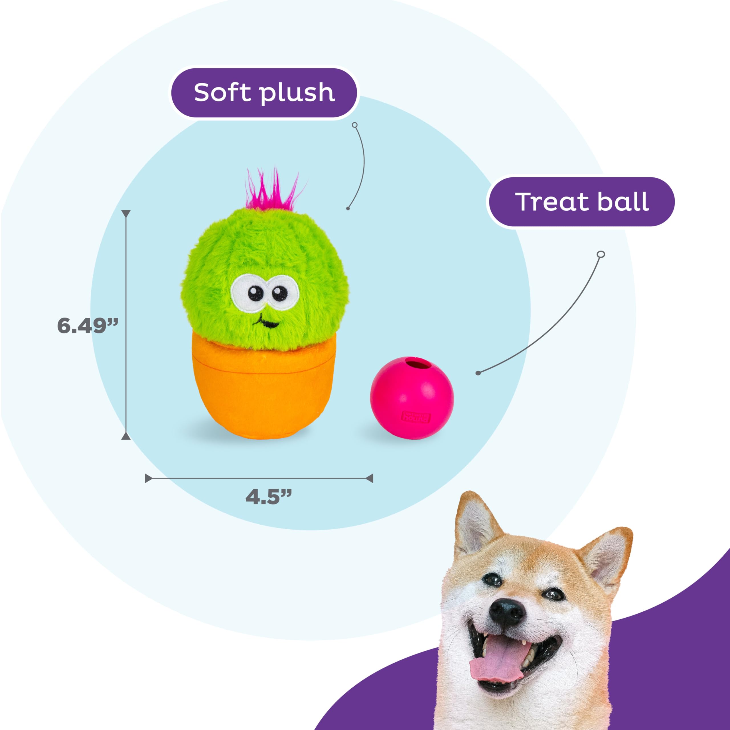 Foto 4 pulgar | Puzzle Interactivo Para Perros De Peluche Outward Hound Nina Ottosson - Venta Internacional.