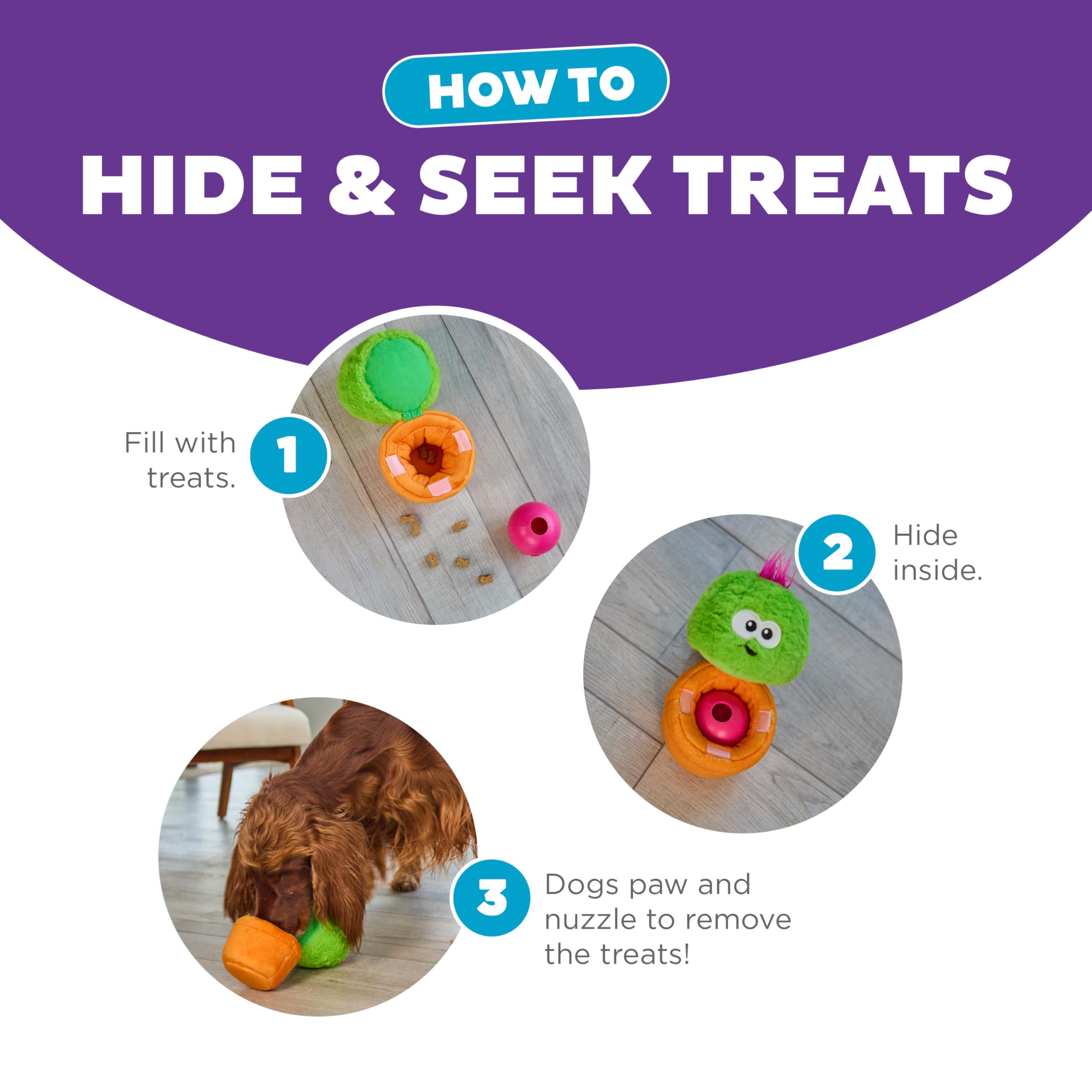 Foto 5 pulgar | Puzzle Interactivo Para Perros De Peluche Outward Hound Nina Ottosson - Venta Internacional.