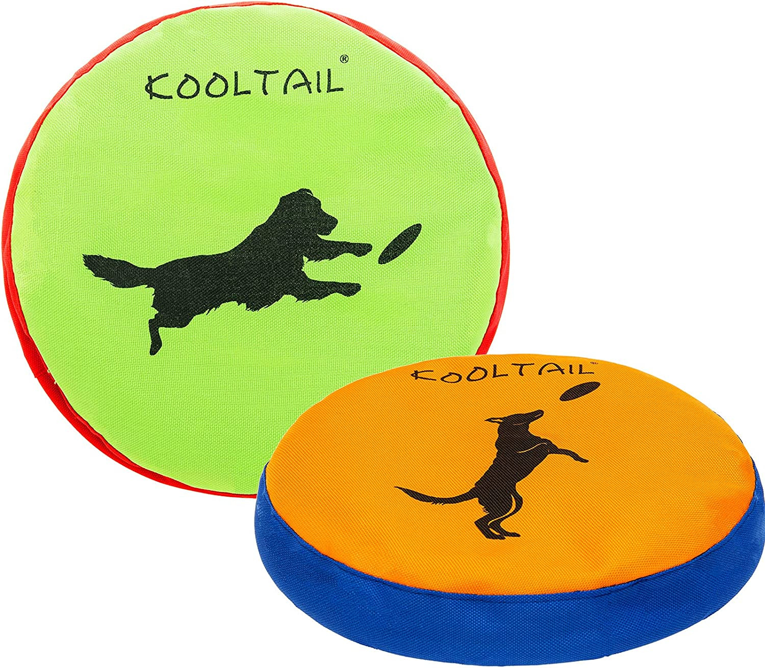 Foto 2 pulgar | Discos Voladores Para Perros Huoguo, Paquete De 2 Unidades, Duraderos, Suaves E Impermeables - Venta Internacional.