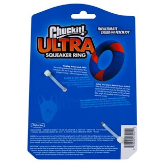 Foto 2 | Juguete Para Perros Chuckit! Anillo Ultra Squeaker Para Todos Los Tamaños De Raza - Venta Internacional.