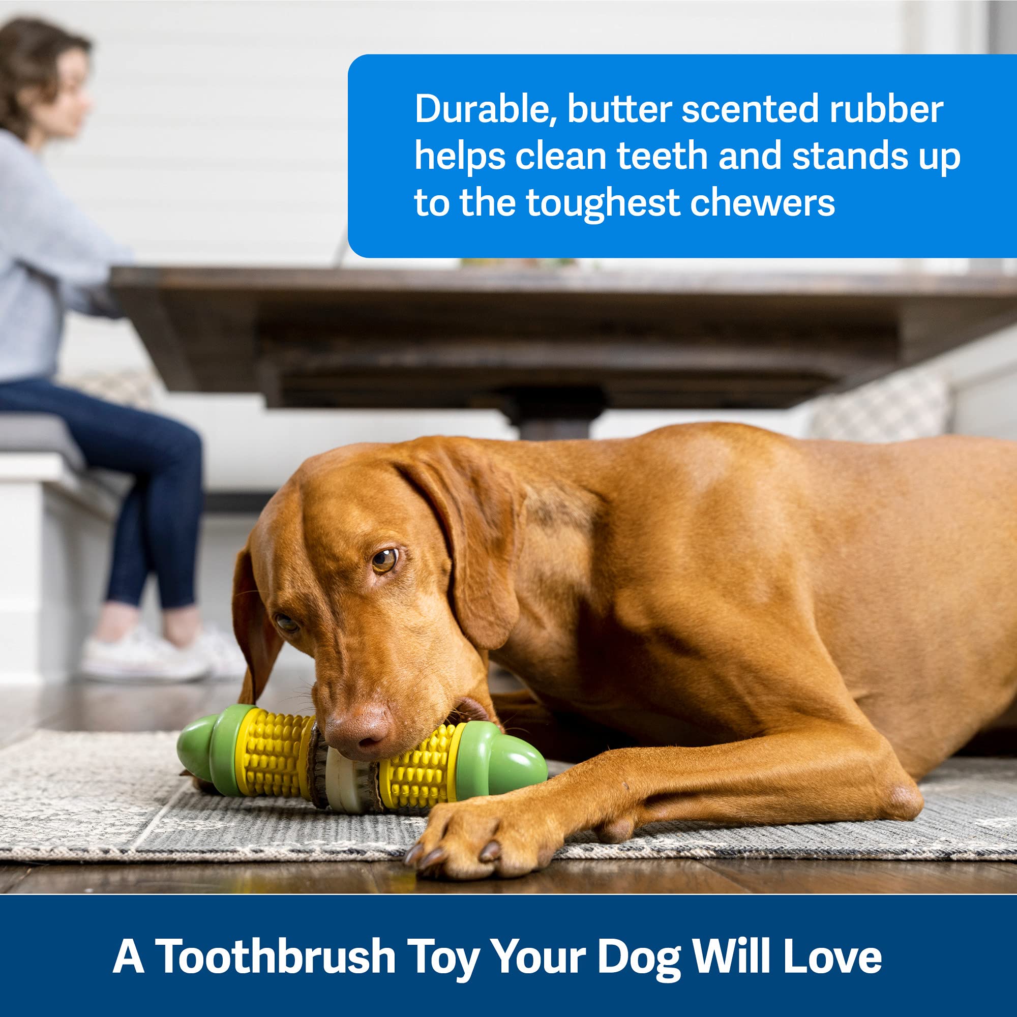 Foto 4 pulgar | Juguete Masticable Petsafe Busy Buddy Cravin' Corncob Dog Sin Bpa - Venta Internacional.