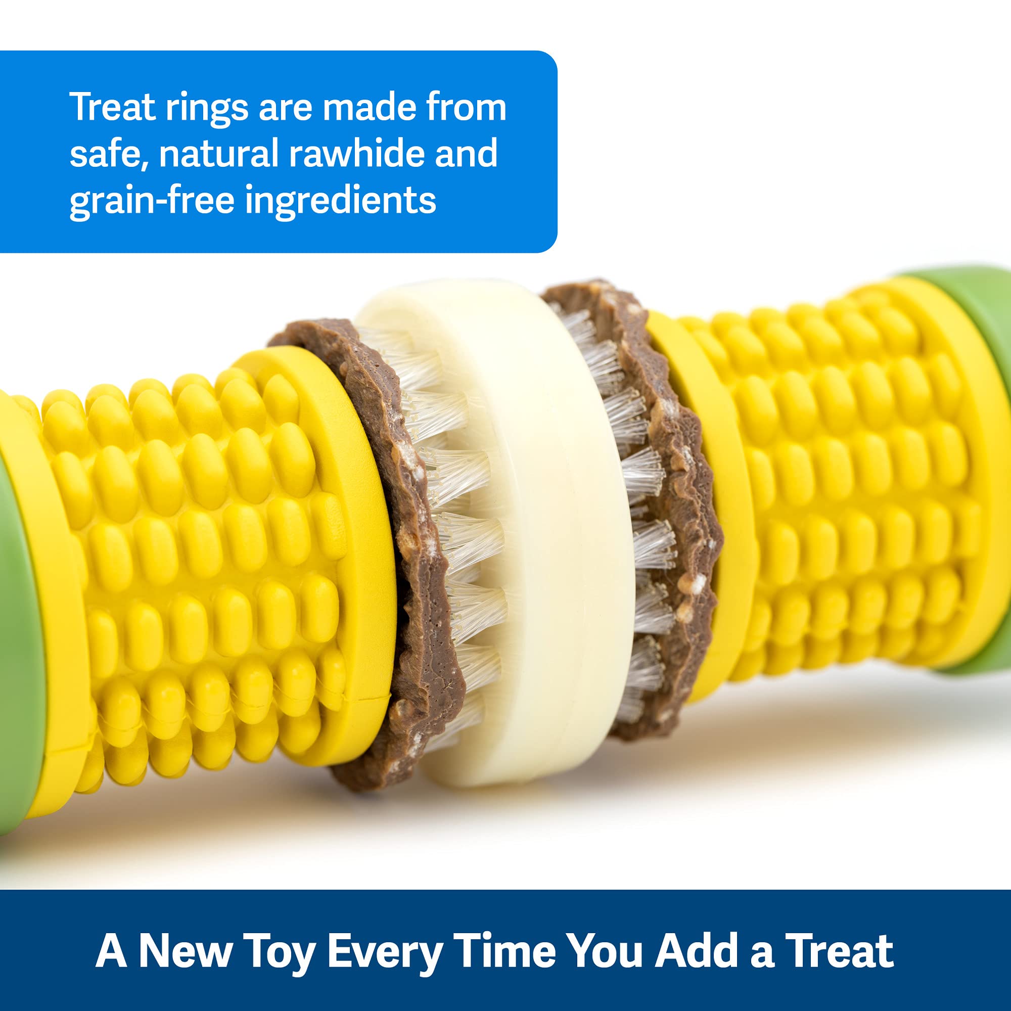 Foto 5 pulgar | Juguete Masticable Petsafe Busy Buddy Cravin' Corncob Dog Sin Bpa - Venta Internacional.