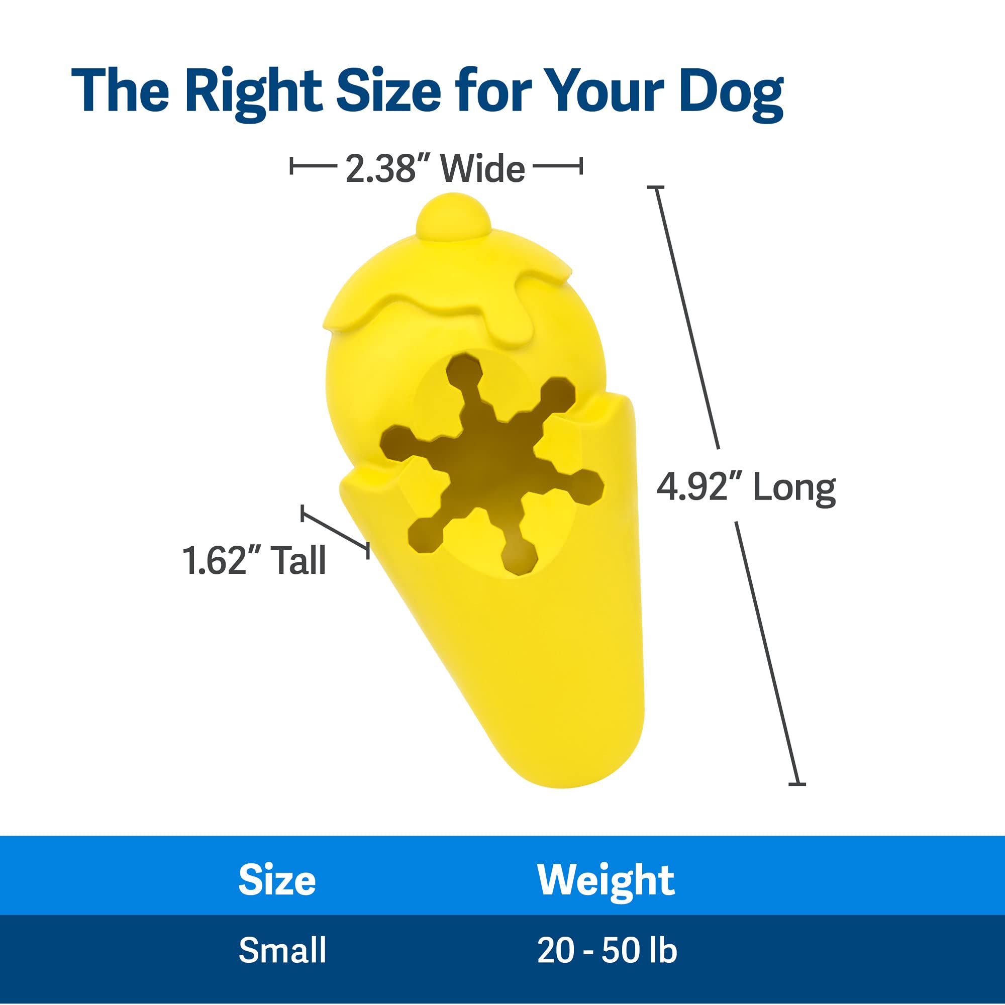 Foto 6 | Juguete Para Perros Petsafe Frosty Cone, Relleno De Cono, Golosina Para Masticar, Aburrimiento - Venta Internacional.