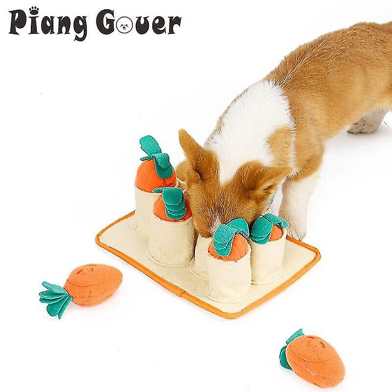 Juego De Zanahoria Para Perros, Rompecabezas, Tela De Entrenamiento Slow Food, 21,5 X 29 Unidades - Venta Internacional.