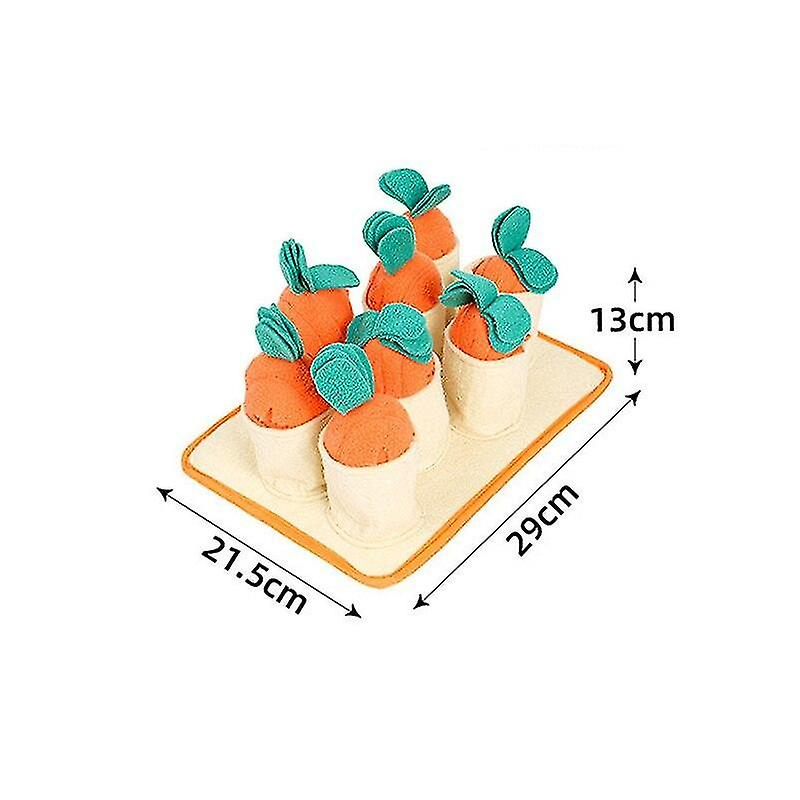 Foto 3 pulgar | Juego De Zanahoria Para Perros, Rompecabezas, Tela De Entrenamiento Slow Food, 21,5 X 29 Unidades - Venta Internacional.