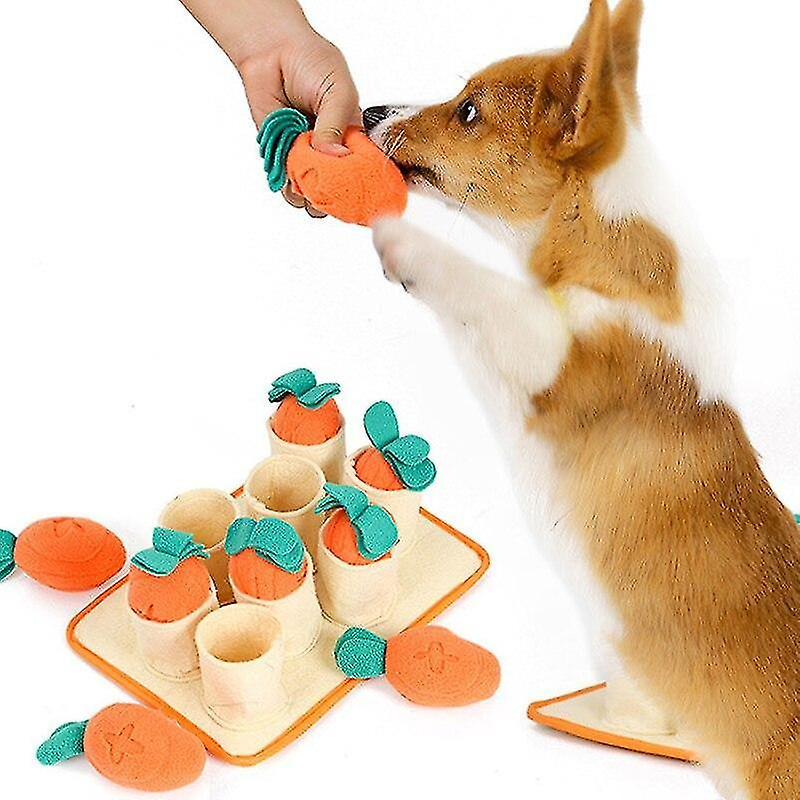 Foto 4 pulgar | Juego De Zanahoria Para Perros, Rompecabezas, Tela De Entrenamiento Slow Food, 21,5 X 29 Unidades - Venta Internacional.