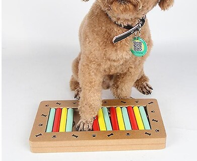 Foto 2 | Juguete Para Perros Huoguo Dog Puzzle Increase Iq, Alimentador Interactivo - Venta Internacional.