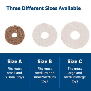 Foto 5 | Treat Rings For Busy Buddy Dog Toys Petsafe 60 Anillos Tamaño A - Venta Internacional.