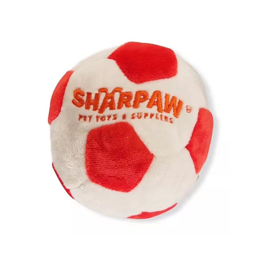 Foto 3 pulgar | Juguete Peluche P/perro Sonido Balón Futbol Sharpaw