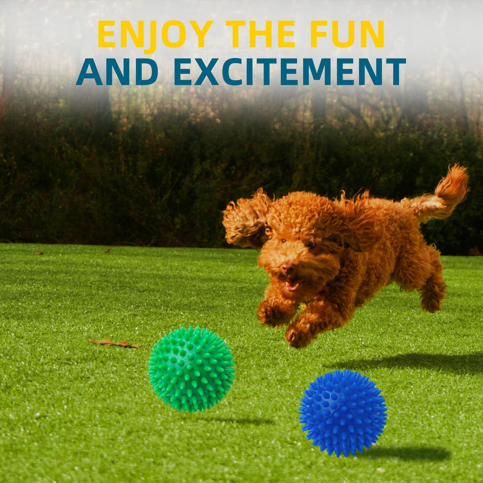 Foto 8 pulgar | Pelotas De Juguete Para Perros Sharlovy, De 11,4 Cm, Para Razas Grandes, Masticadoras - Venta Internacional.