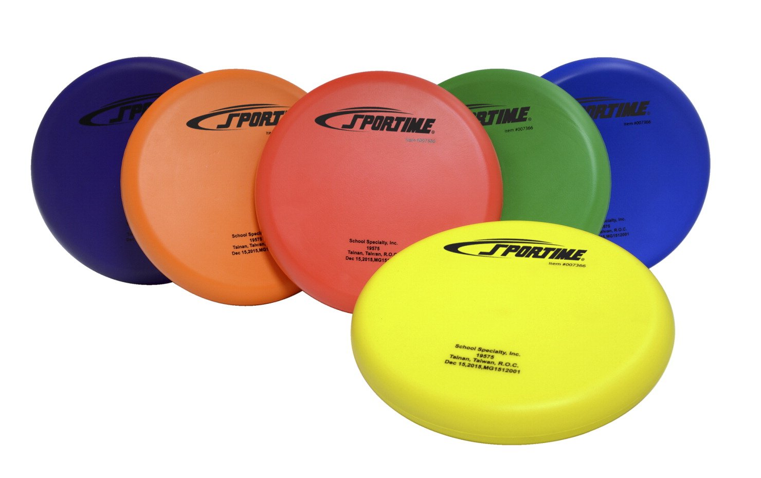 Foto 1 | Juego De 6 Unidades Flying Disc Sportime Foam Gradestuff - Venta Internacional.