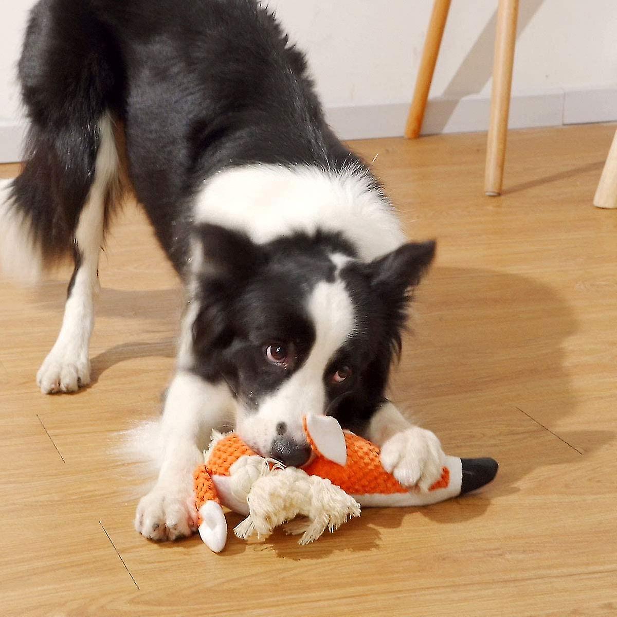 Foto 5 pulgar | Juguete De Peluche Para Perros, Juguetes Interactivos Para Perros Con Forma De Zorro De Peluche Para - Venta Internac