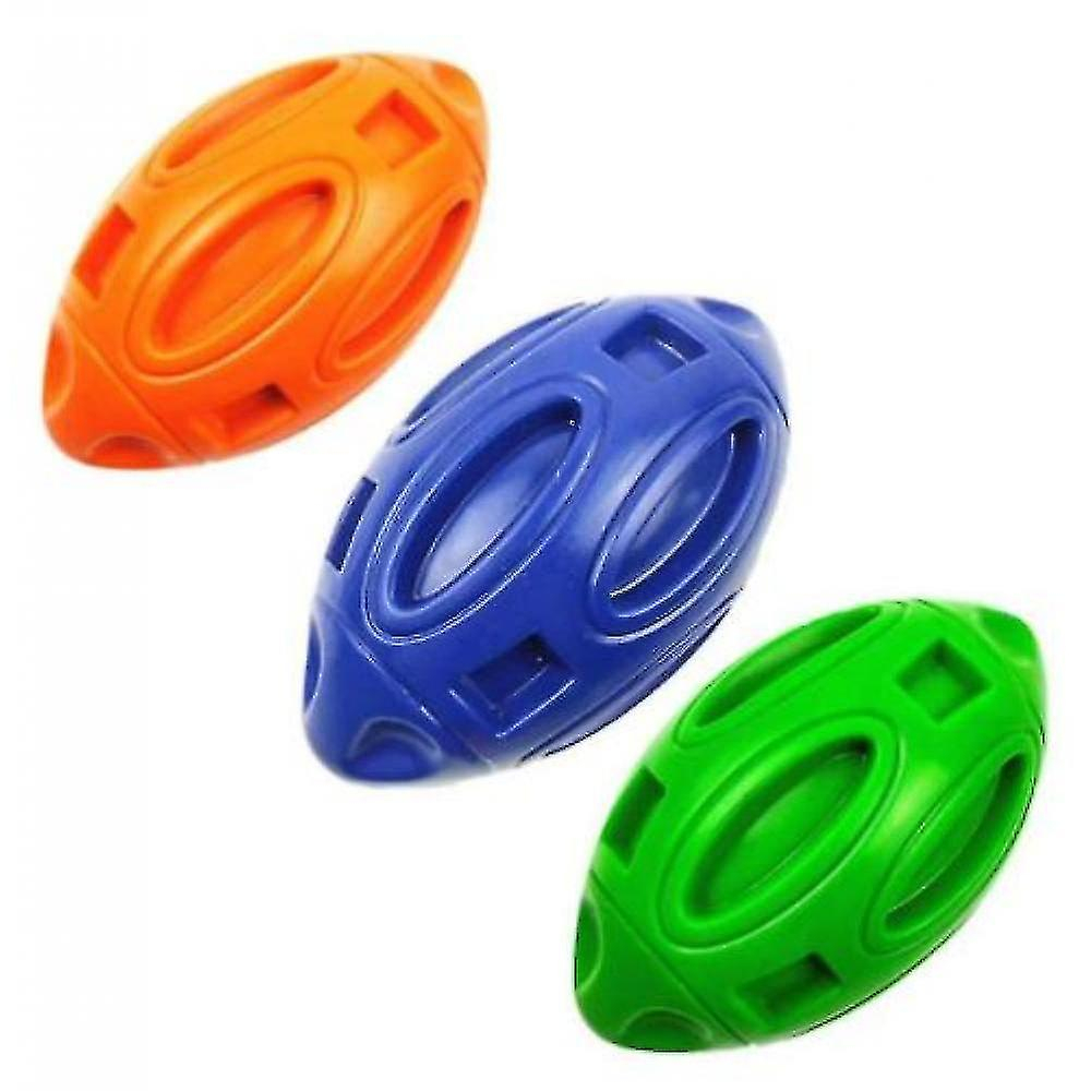 Foto 2 pulgar | Juguete Para Perros Huoguo Rugby, De Goma, Resistente Al Desgaste, Resistente A Las Mordeduras - Venta Internacional.