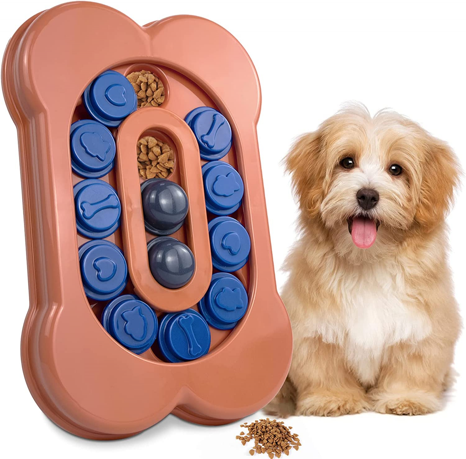 Foto 2 pulgar | Juguetes De Rompecabezas Para Perros Huoguo Hard Interactive Para Perros Grandes E Inteligentes - Venta Internacional.