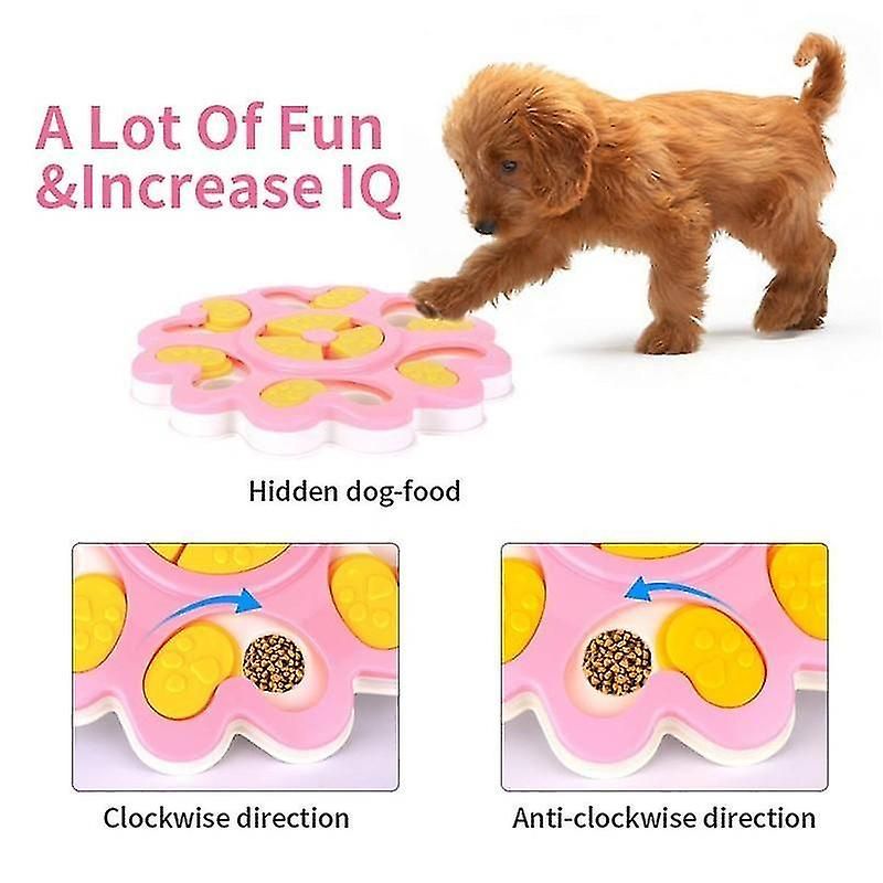 Foto 3 pulgar | Comedero Dog Toy Huoguo Iq Flower De Dispensación Lenta Para Perros - Venta Internacional.