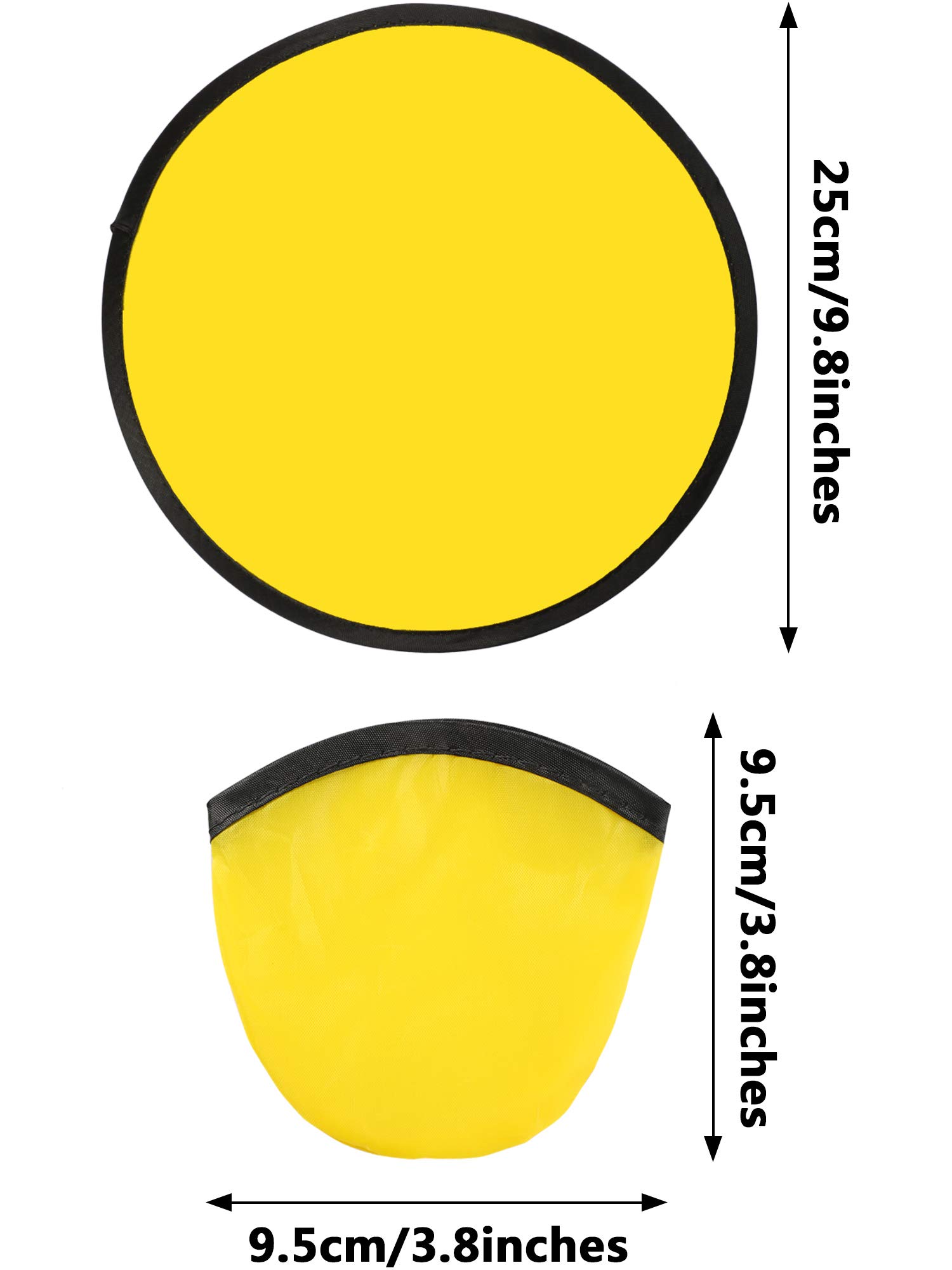 Foto 4 pulgar | Juego De Ventiladores Plegables Con Forma De Disco Volador Gejoy, 24 Piezas, 8 Colores - Venta Internacional.