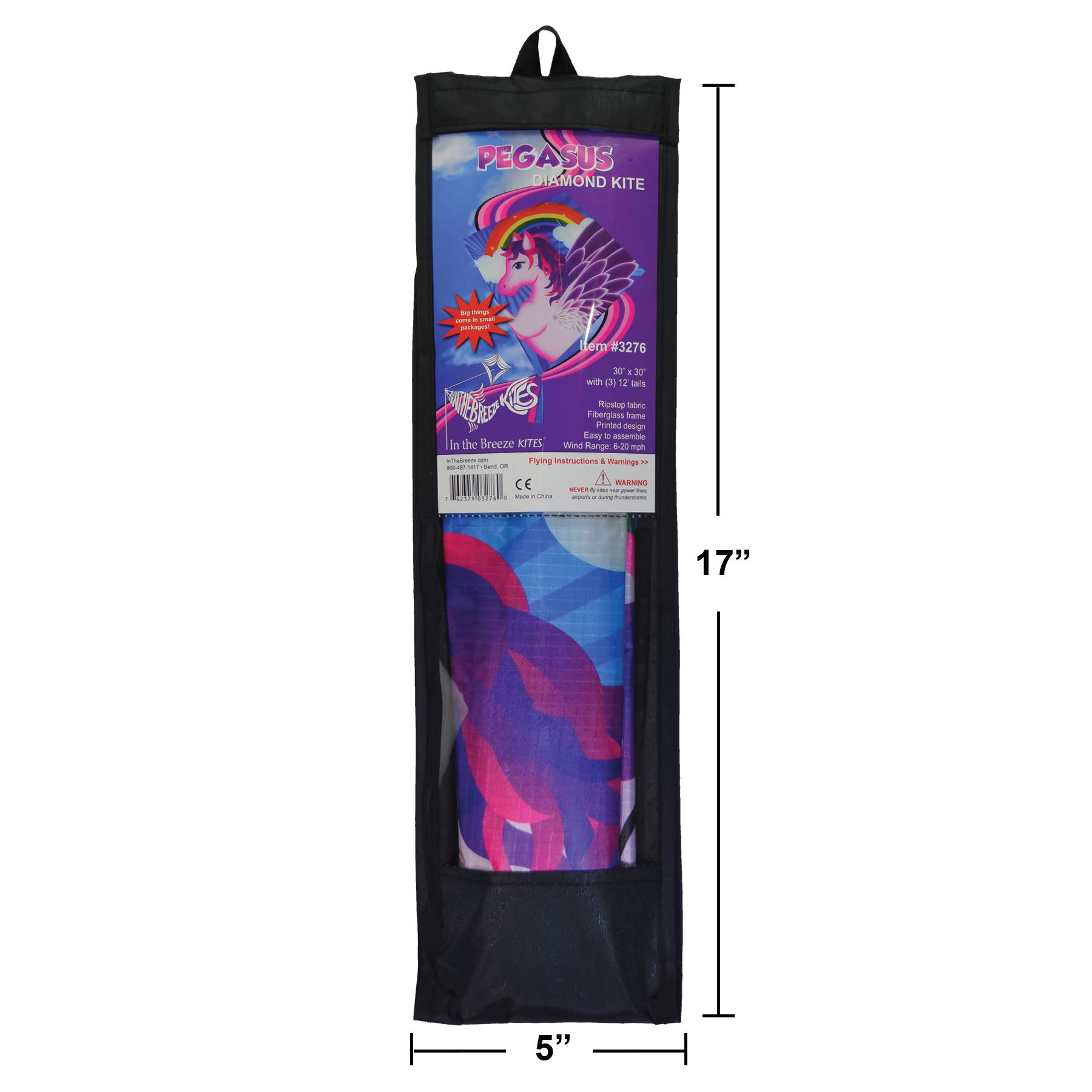 Foto 4 pulgar | Tela Ripstop Kite In The Breeze Pegasus De 76 Cm Con Cola De 3,7 M - Venta Internacional.