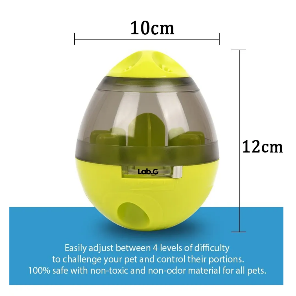Foto 4 | Juguetes Para Perros Pelotas De Juguetes Interactivos Lab.g, Verde Transparente