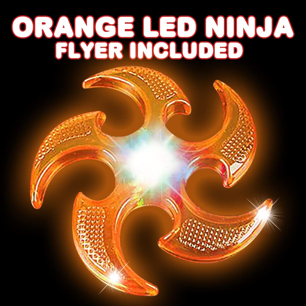 Foto 4 pulgar | Light Up Ninja Flyers Artcreativity, Paquete De 2 Para Niños - Venta Internacional.