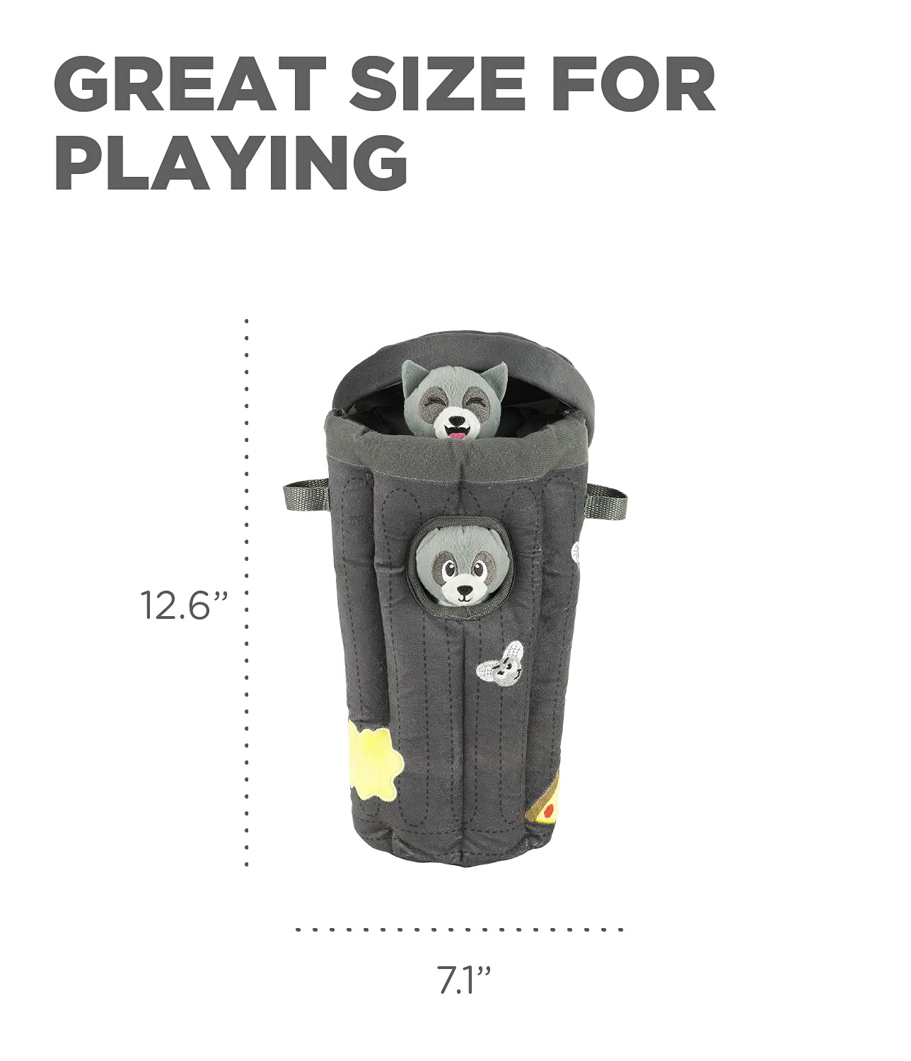 Foto 5 pulgar | Juguete De Peluche Para Perros Puzzle Outward Hound Hide A Raccoon - Venta Internacional.
