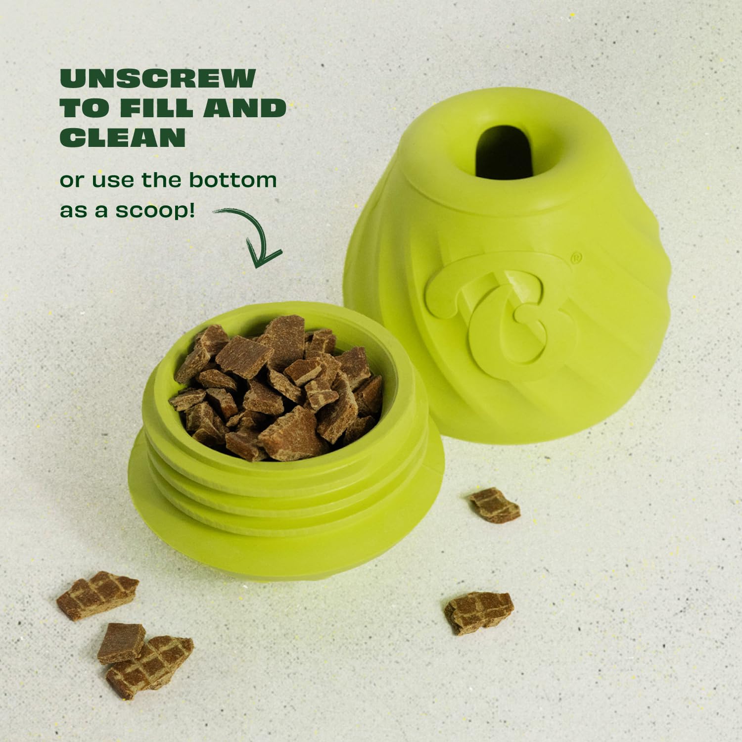 Foto 7 pulgar | Dispensador De Golosinas De Caucho Natural Benebone Pawbler Para Juguetes Para Perros - Venta Internacional.