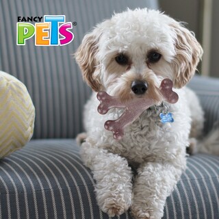 Foto 2 | Juguete Fancy Pets Hueso Triple de Bambú Sabor Tocino para Perro Tamaño Grande