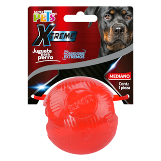Foto 3 | Juguete Bola Fancy Pets Xtreme FL9314 color Rojo para Perro Tamaño Mediana