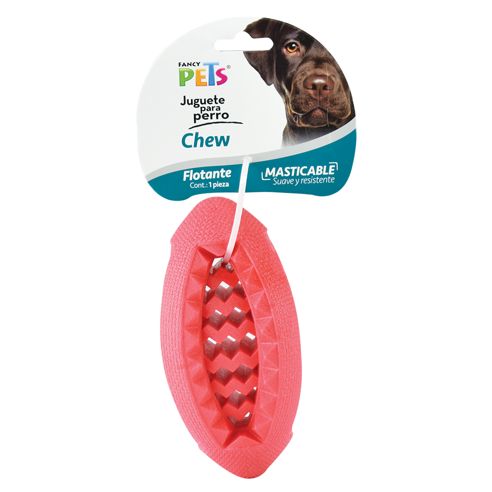 Foto 3 pulgar | Juguete Chew Balón de Americano Fancy Pets Masticable para Perro Tamaño Grande