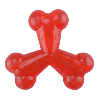 Foto 1 | Juguete Fancy Pets Xtreme FL9329 color Rojo Hueso Triple para Perro Tamaño Grande