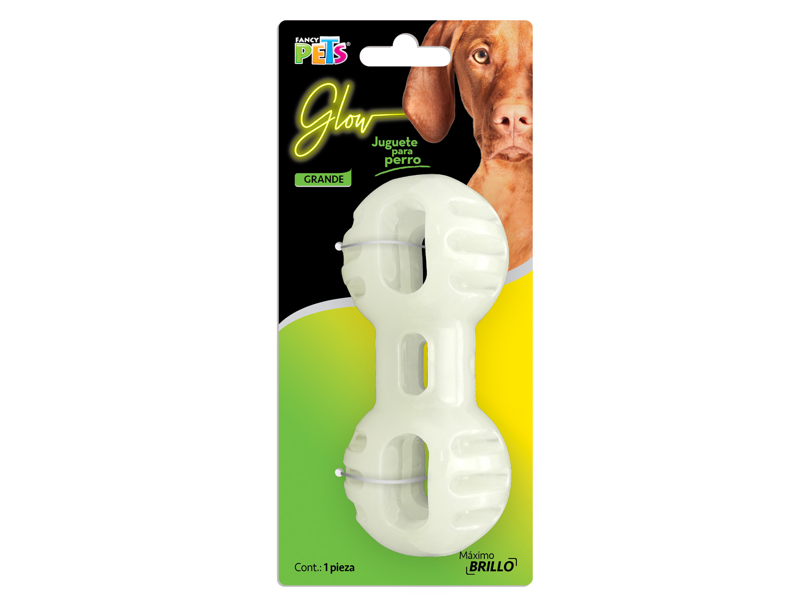 Foto 3 pulgar | Juguete Pesa Glow Fancy Pets FL8788 para Perro Brilla en la Oscuridad Tamaño Grande