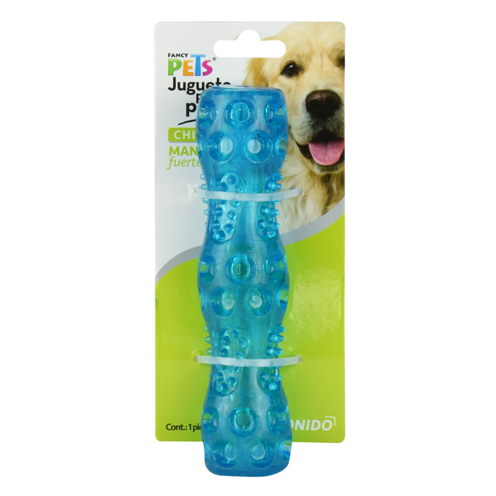 Foto 3 pulgar | Juguete Vara Flexible para Perro Fancy Pets con Sonido color Azul